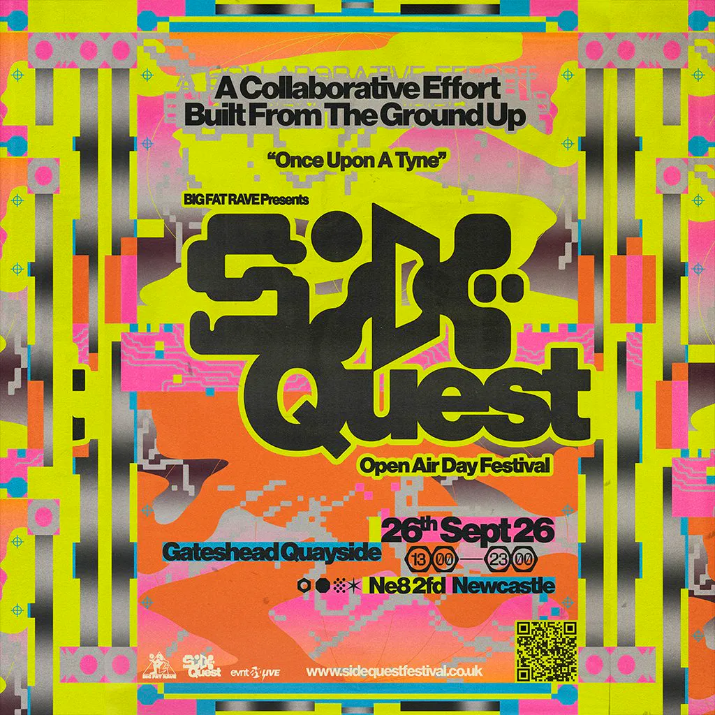 Side Quest Festival at Gateshead Quayside