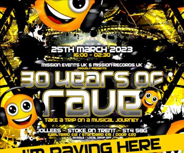 Mission Records UK & Mission Events UK - 30 Years Of Rave