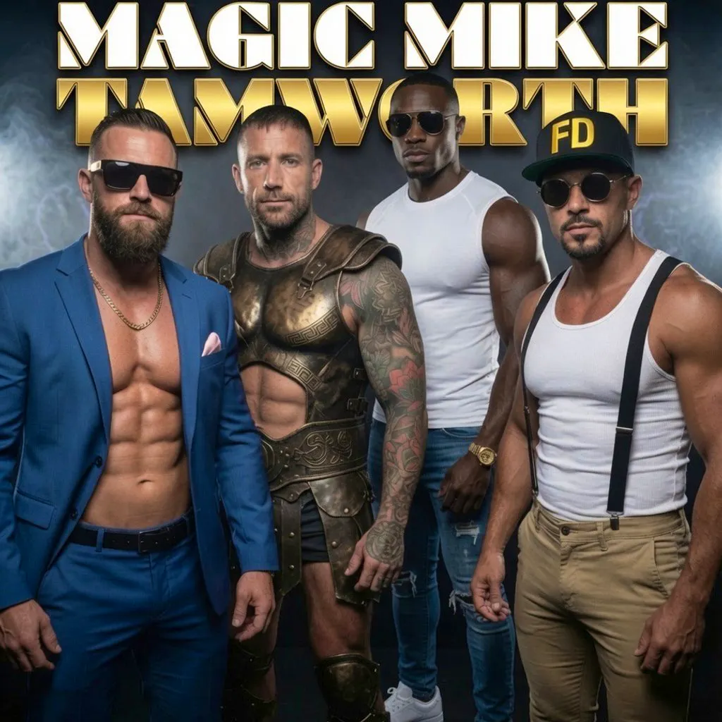Magic Mike Tamworth with Jack Potter at Atic Tamworth
