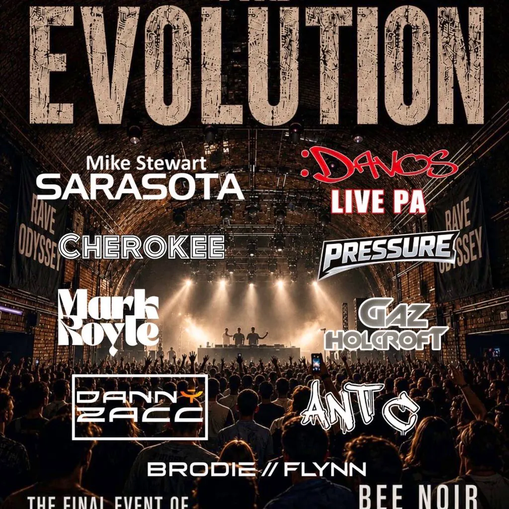 Rave Odyssey uk  Evolution at Bee Noir
