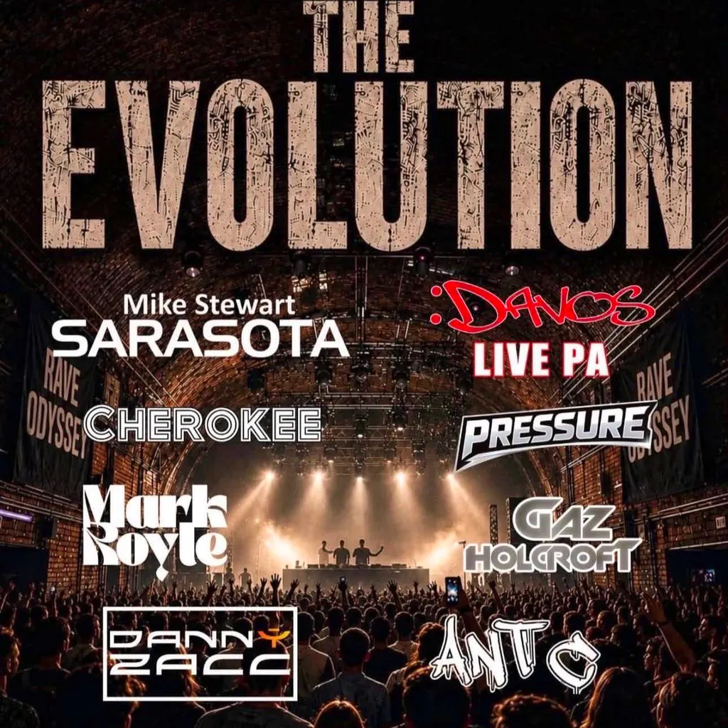 Rave Odyssey uk  Evolution at Bee Noir