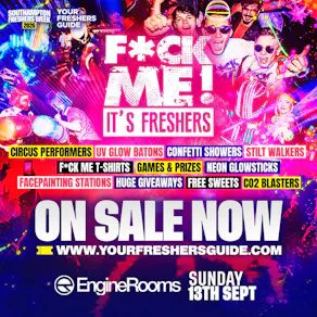 F*CK ME It's Freshers | Southampton Freshers 2026