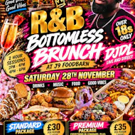 R&B Bottomless brunch at J9 Foodbarn