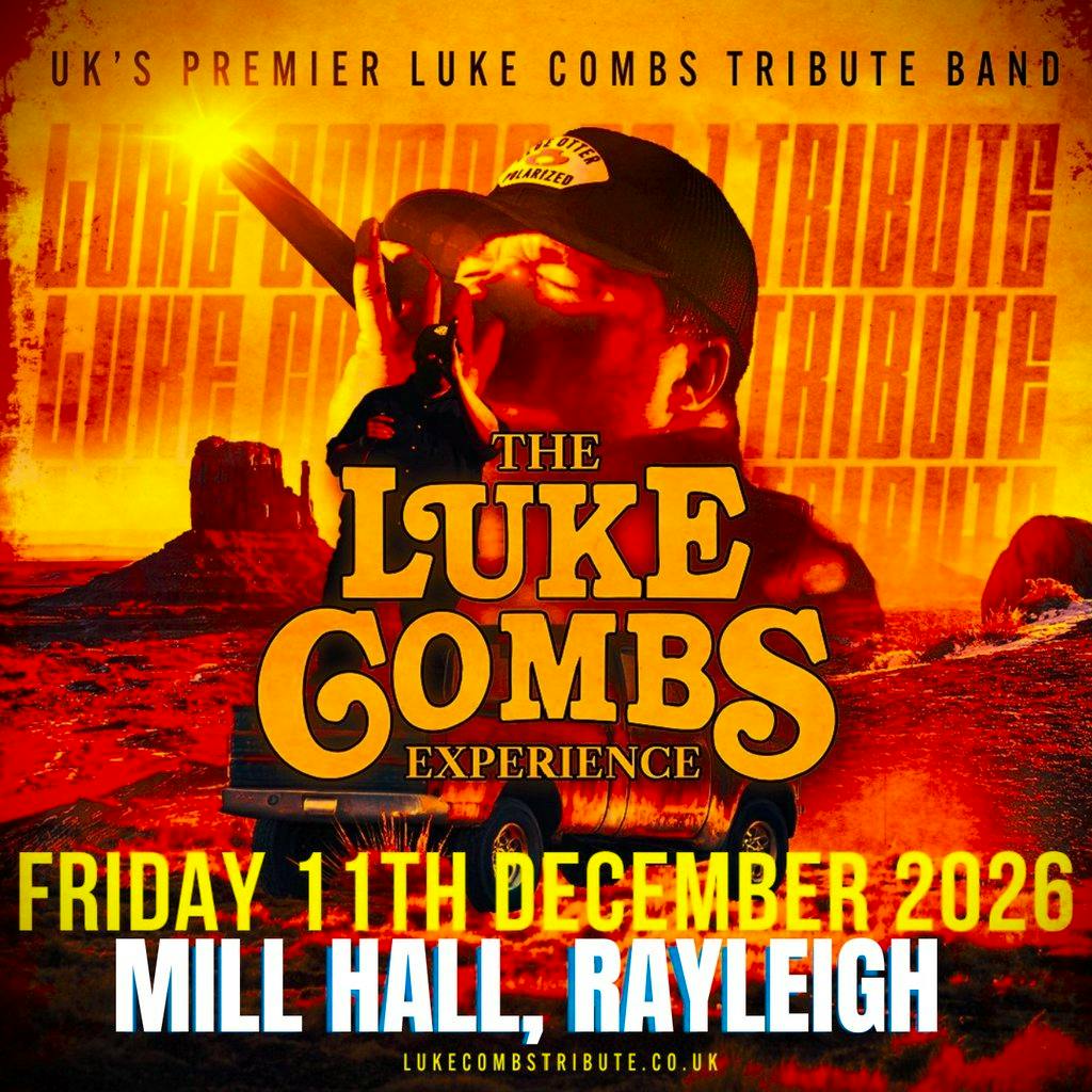 The Luke Combs Experience + Support - Essex 2026 at The Mill Arts And Events Centre