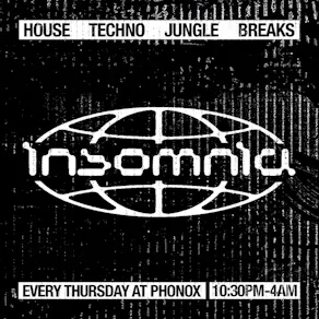 Insomnia London: House, Techno, Drum n Bass, Jungle, Breaks