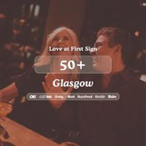 50+ Singles Night @ Alchemist Glasgow|Love at First Sign