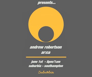 Jon Gurd Presents: Andrew Robertson and ar:ca
