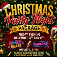 Christmas Party Night Packages Friday 11th of December at Carlton Bingo Inverness