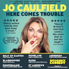 JO CAULFIELD - HERE COMES TROUBLE Live at Breakneck Comedy