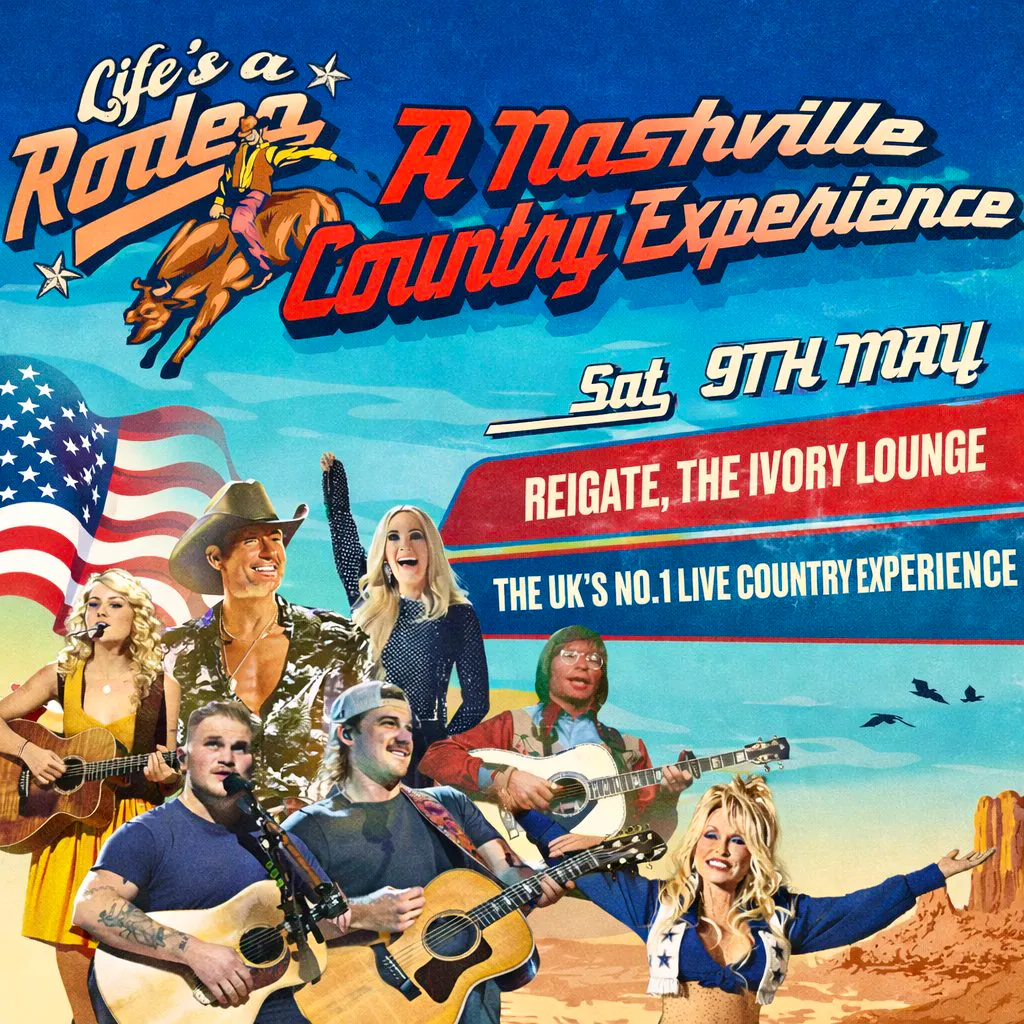 Reigate: A Nashville Country Music Experience at The Ivory Lounge Reigate