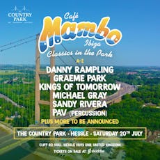 Cafe Mambo Ibiza classics in the Park at Country Park