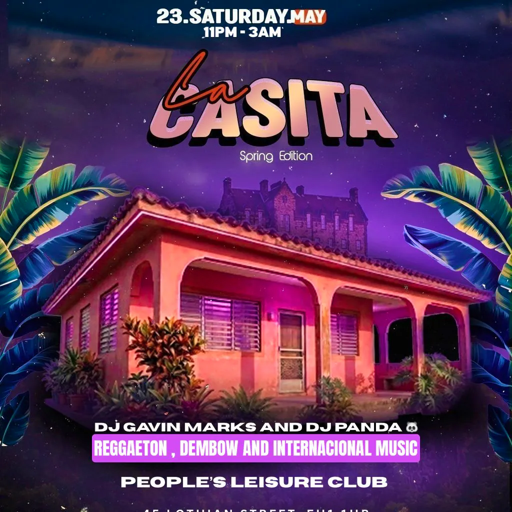 Fuego x Teteo presents: La casita at People Leisure Club