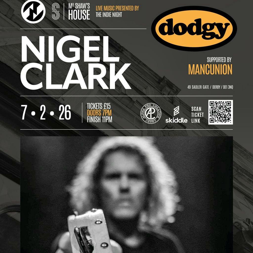 Nigel Clark (Dodgy) live at Mr Shaws House at Mr Shaws House