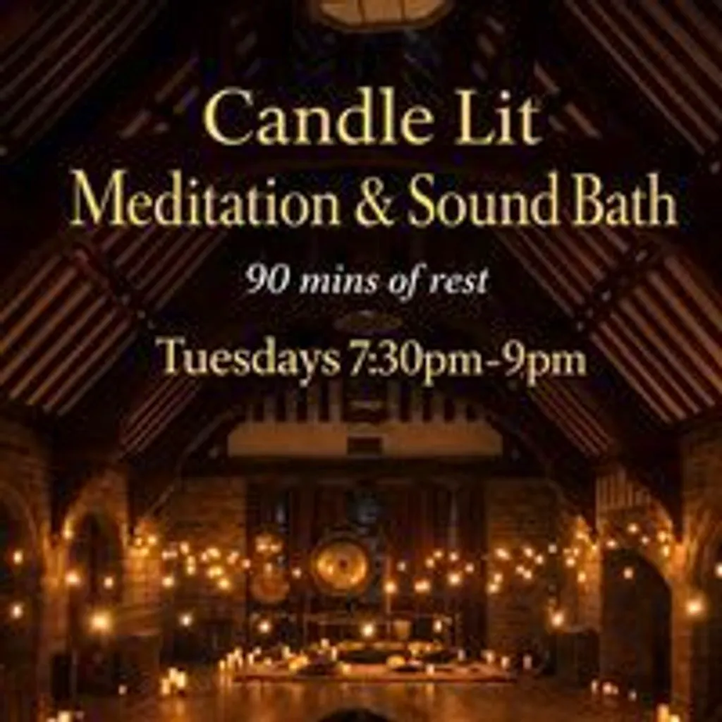 Candlelit new moon meditation & sound healing ceremony at Ullet Road Unitarian Church