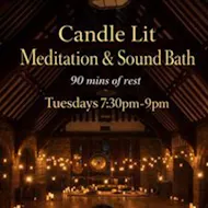 Candlelit new moon meditation & sound healing ceremony at Ullet Road Unitarian Church