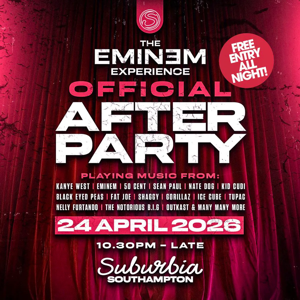 Eminem Experience Afterparty at Suburbia Southampton
