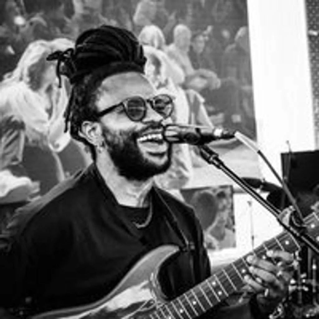 Henry Durodola at Blue Dog