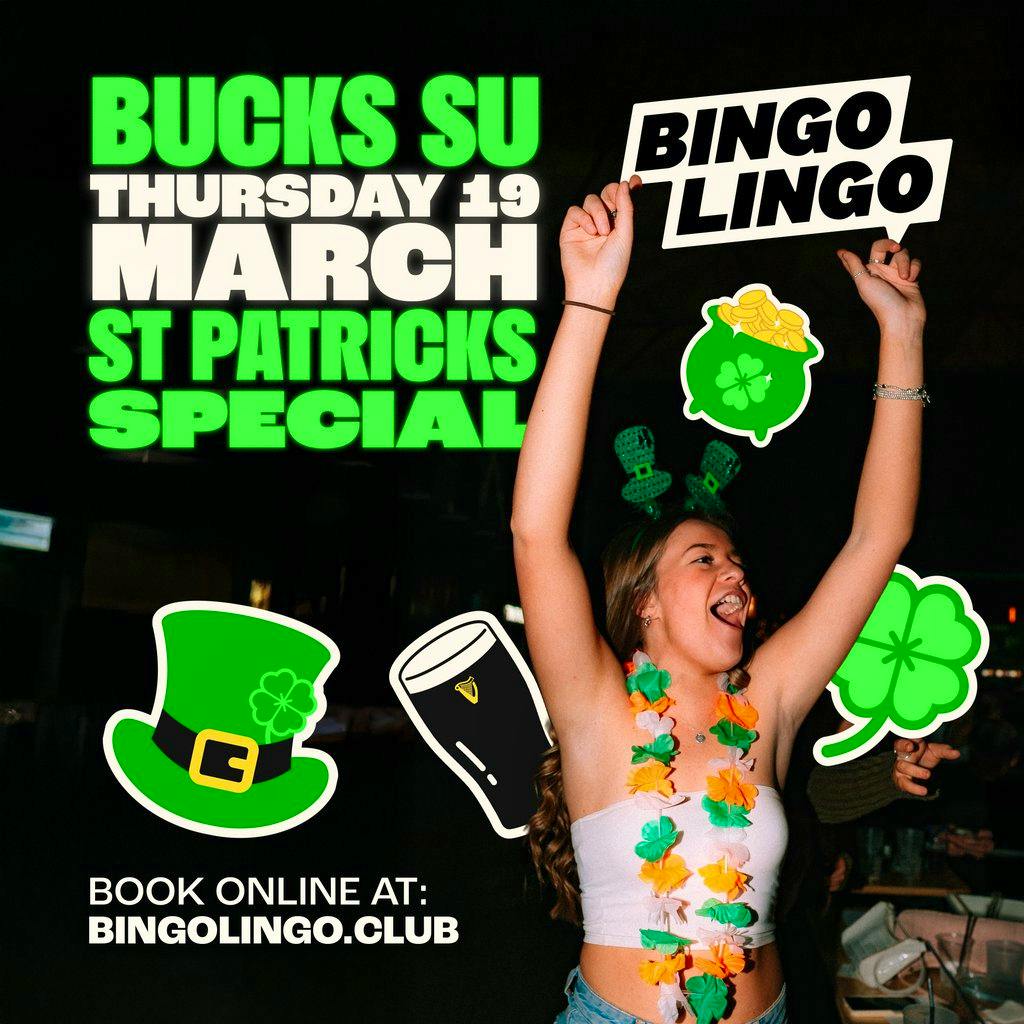 Bingo Lingo: St Patricks Special at The Venue, Bucks