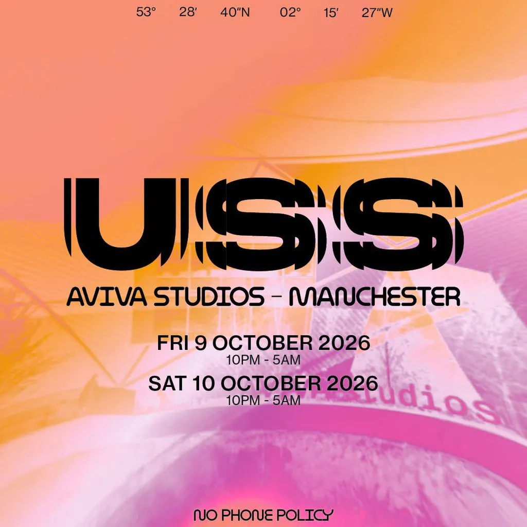 Chris Stussy presents USS @ Aviva Studios (Manchester) at Aviva Studios (Factory International)