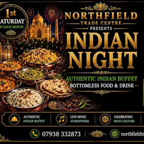 Bottomless brunch themed night -Indian night 2 session