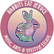 Rabbits Eat Lettuce at Bushland Hideaway