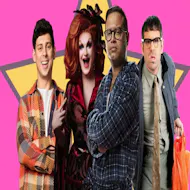 Legends Of Laughter Paul Sinha Kate Butch, Angelos Epithemiou at The Halls Norwich