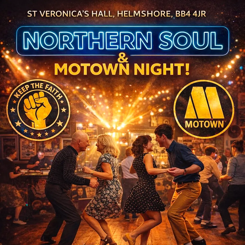 A night of Northern Soul & Motown at St. Veronica's Hall