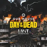 Our House Day of The Dead Halloween Party at Mint Warehouse
