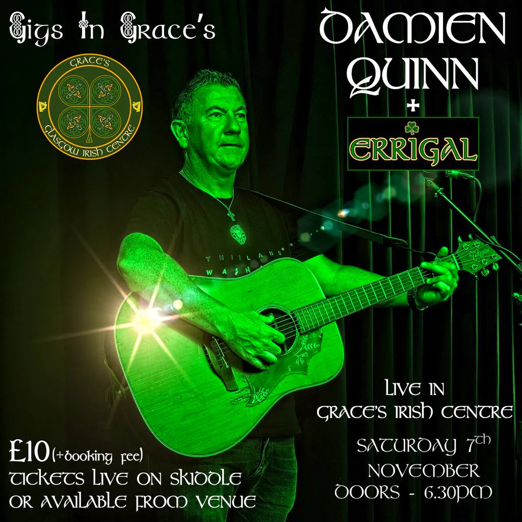 Damien Quinn Live At Grace's at Graces Irish Centre