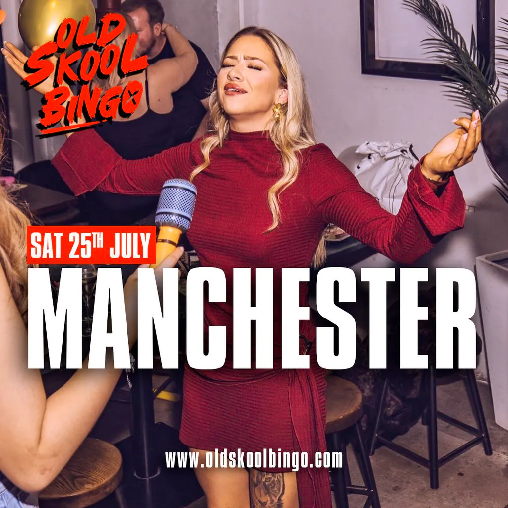 Old Skool Bingo Sat 25th July Manchester at Impossible