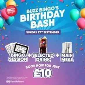 Buzz Birthday Bash 27/09 - Buzz Bingo Falkirk