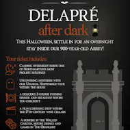 Delapré After Dark: Indoor Camping Experience at Delapre Abbey