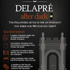 Delapré After Dark: Indoor Camping Experience