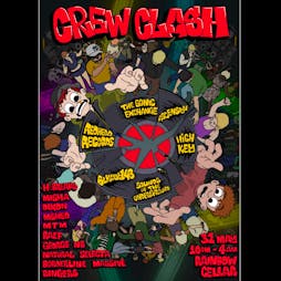 Crew Clash Tickets | The Rainbow Pub Digbeth Birmingham  | Fri 31st May 2024 Lineup