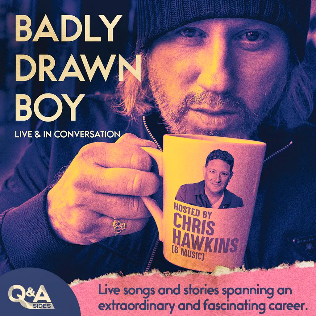 Badly Drawn Boy acoustic and in conversation with Chris Hawkins at Old Fire Station
