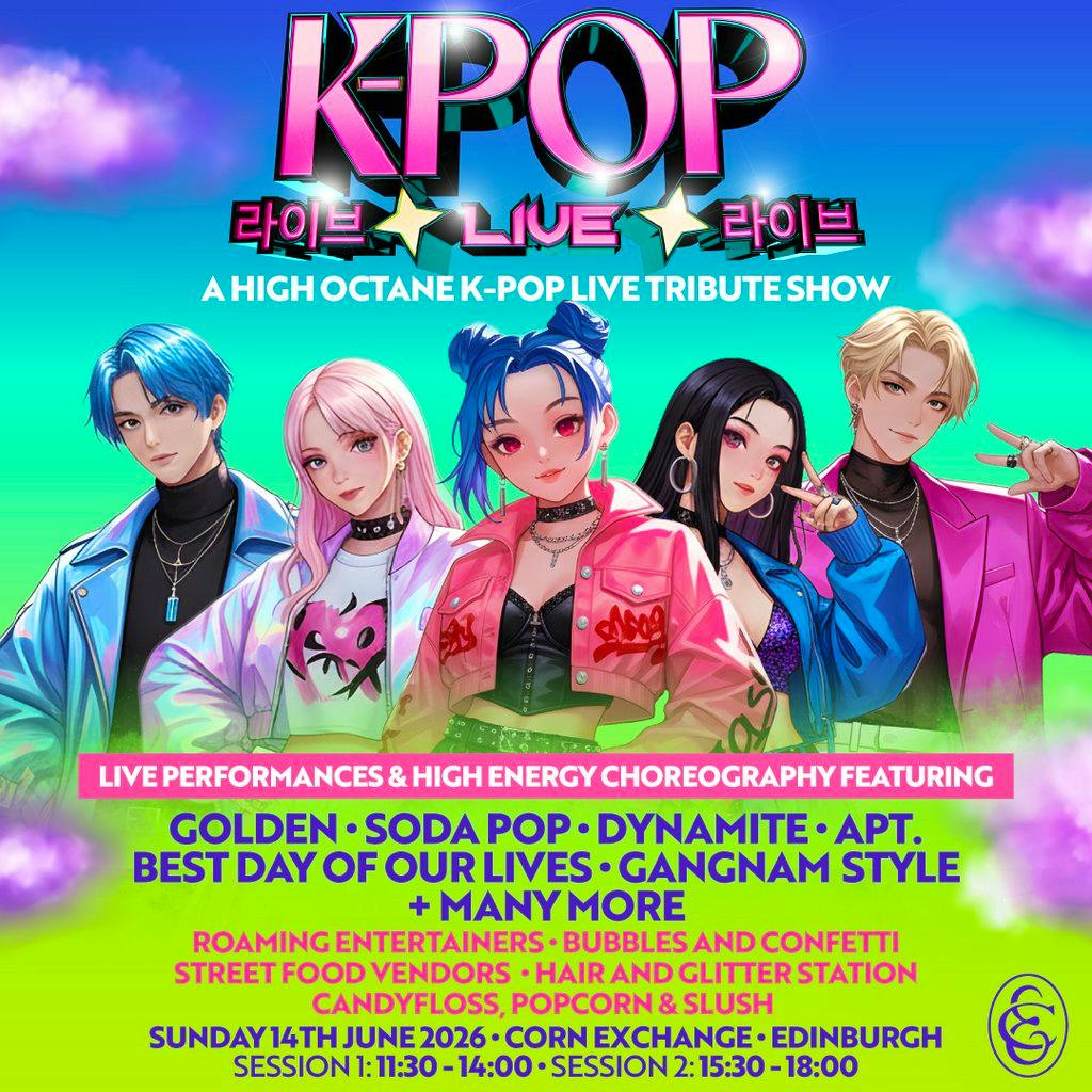K-Pop Live 2 | Corn Exchange, Edinburgh at Edinburgh Corn Exchange