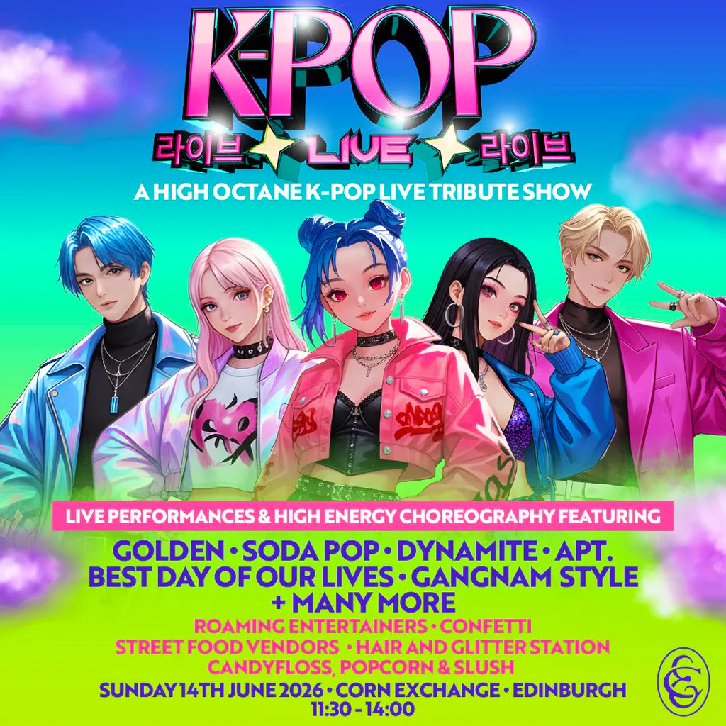 K-Pop Live 2 | Corn Exchange, Edinburgh at Edinburgh Corn Exchange