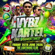 Vybz Kartel - Free Bashment Party - Everyone Free Before 12AM at The Lighthouse Bar And Club