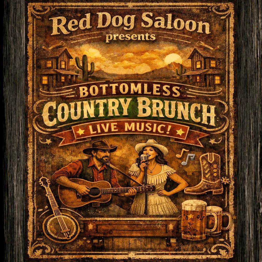 Red Dog's Bottomless Country Brunch at Red Dog Saloon   Liverpool Restaurant