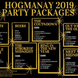 HOGMANAY Party Packages 2019 Tickets | Revolution Edinburgh  | Tue 31st December 2019 Lineup