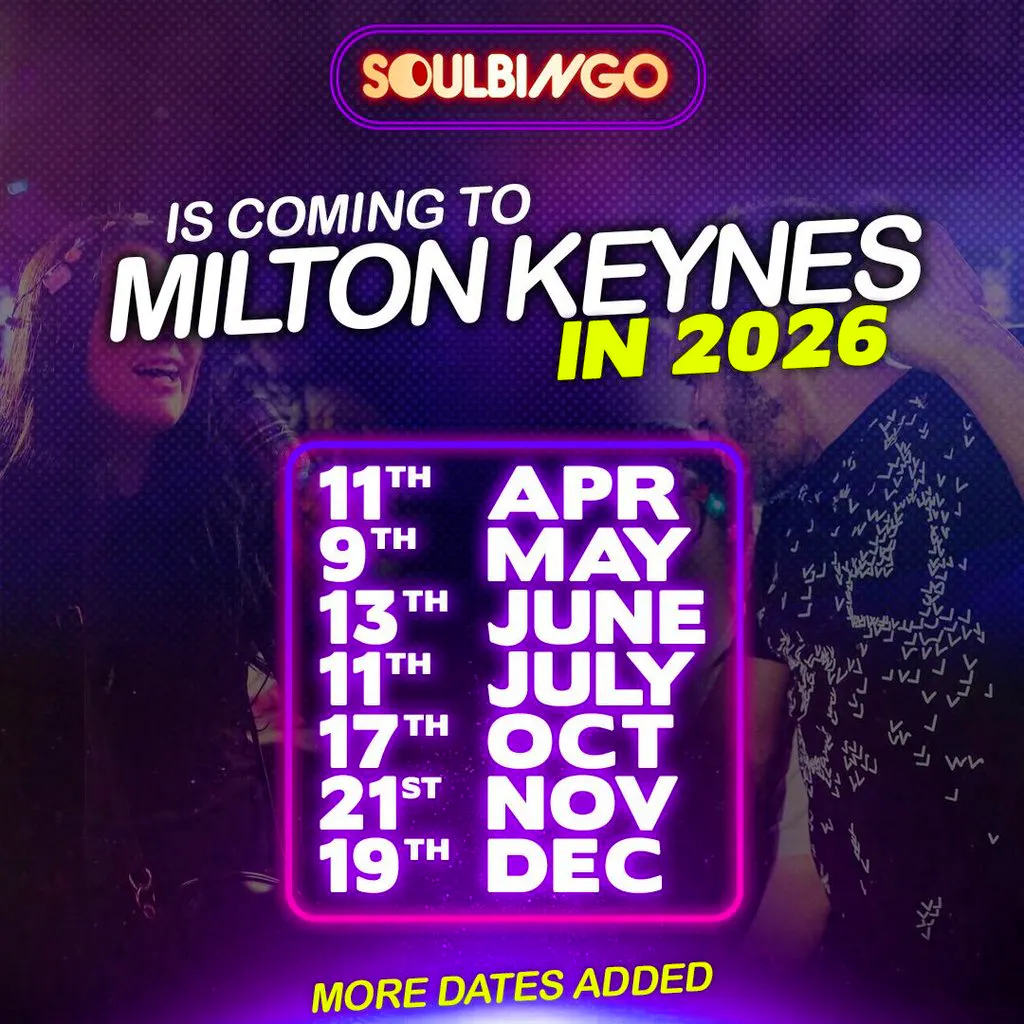 Soul Bingo Milton Keynes at Rumble Rooms