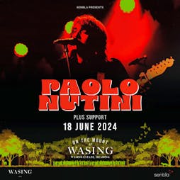 Paolo Nutini - On The Mount At Wasing Tickets | Wasing Estate Reading  | Tue 18th June 2024 Lineup