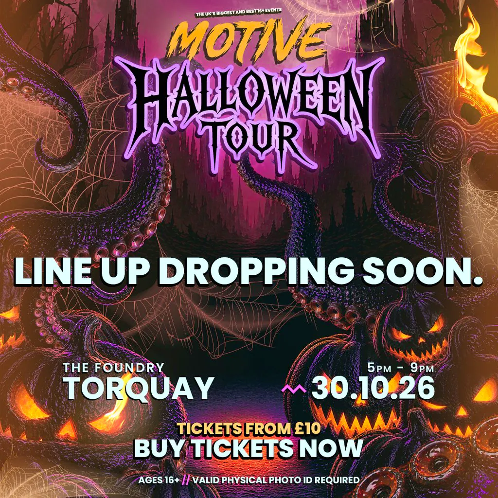 Torquay Halloween 16+ Rave at The Foundry
