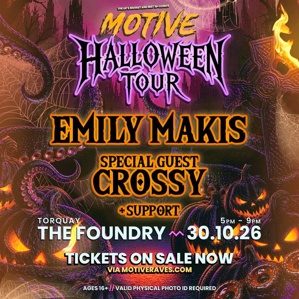 Torquay Halloween 16+ Rave at The Foundry