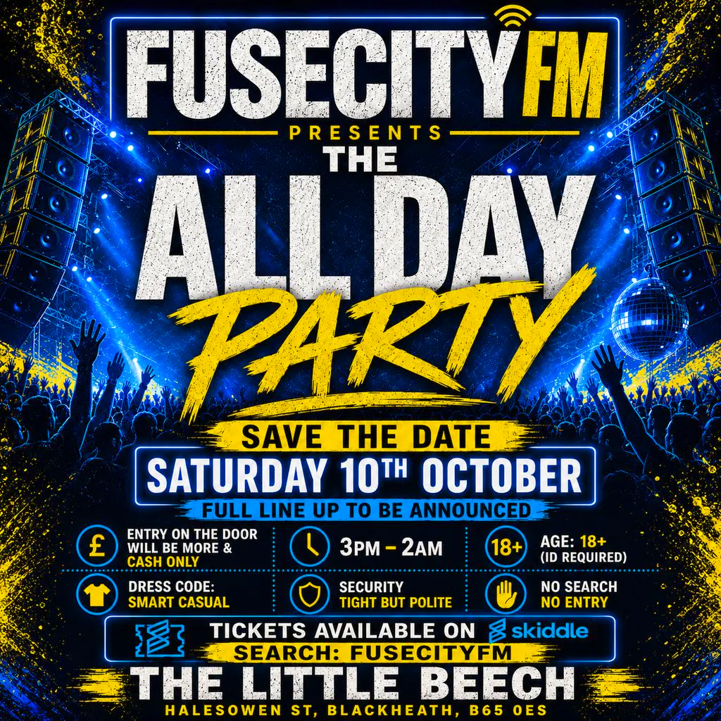FUSECITY FM Presents The All Day Party at The Little Beech