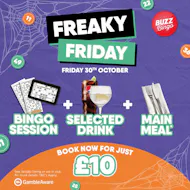 Freaky Friday Bingo 30/10 - Buzz Bingo Feltham at Buzz Bingo Feltham