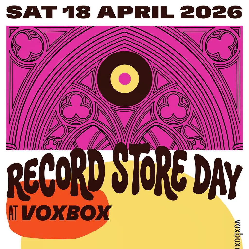 Record Store Day 2026 with VoxBox Music at St Vincent's Chapel, Edinburgh