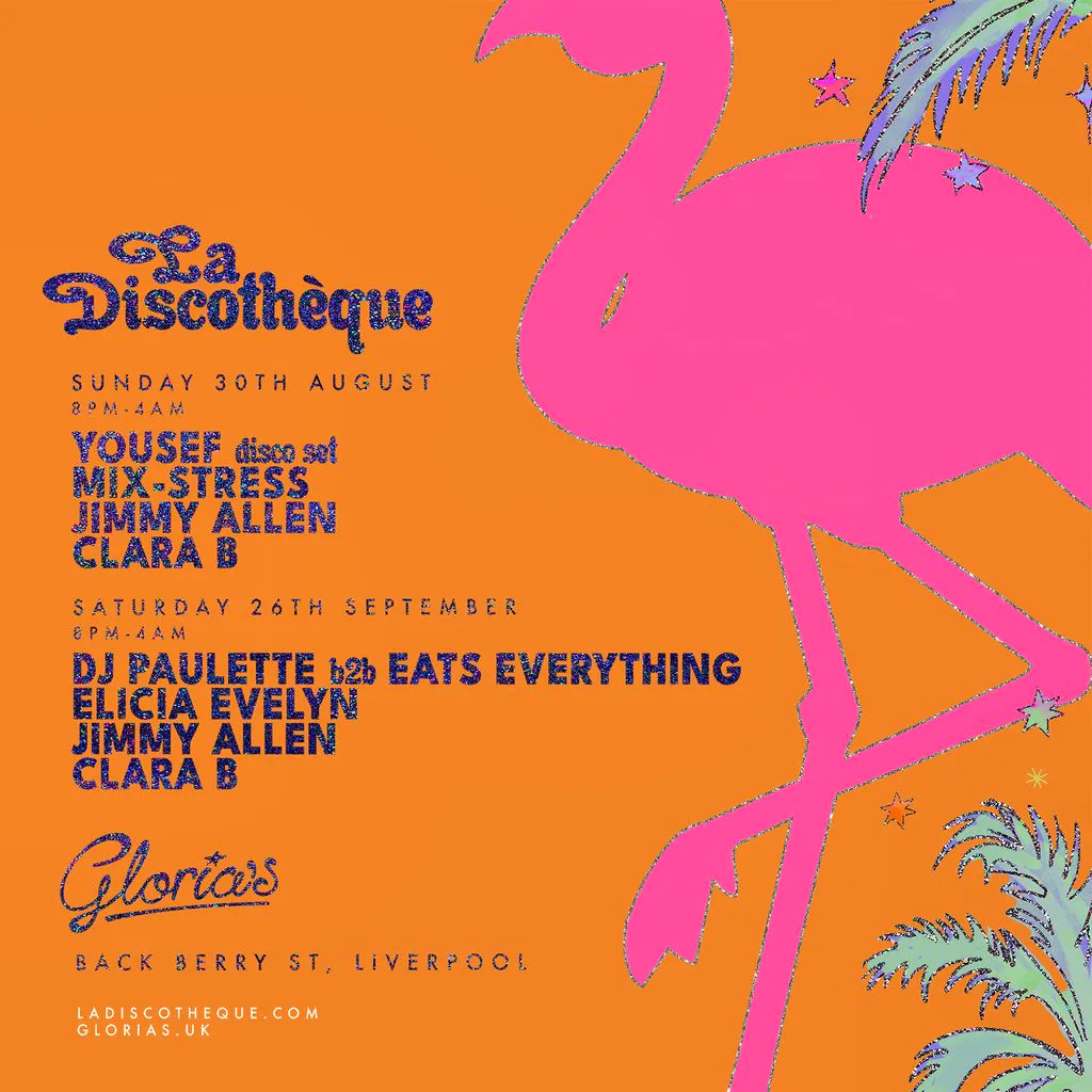 La Discotheque x Gloria's at Gloria's Liverpool