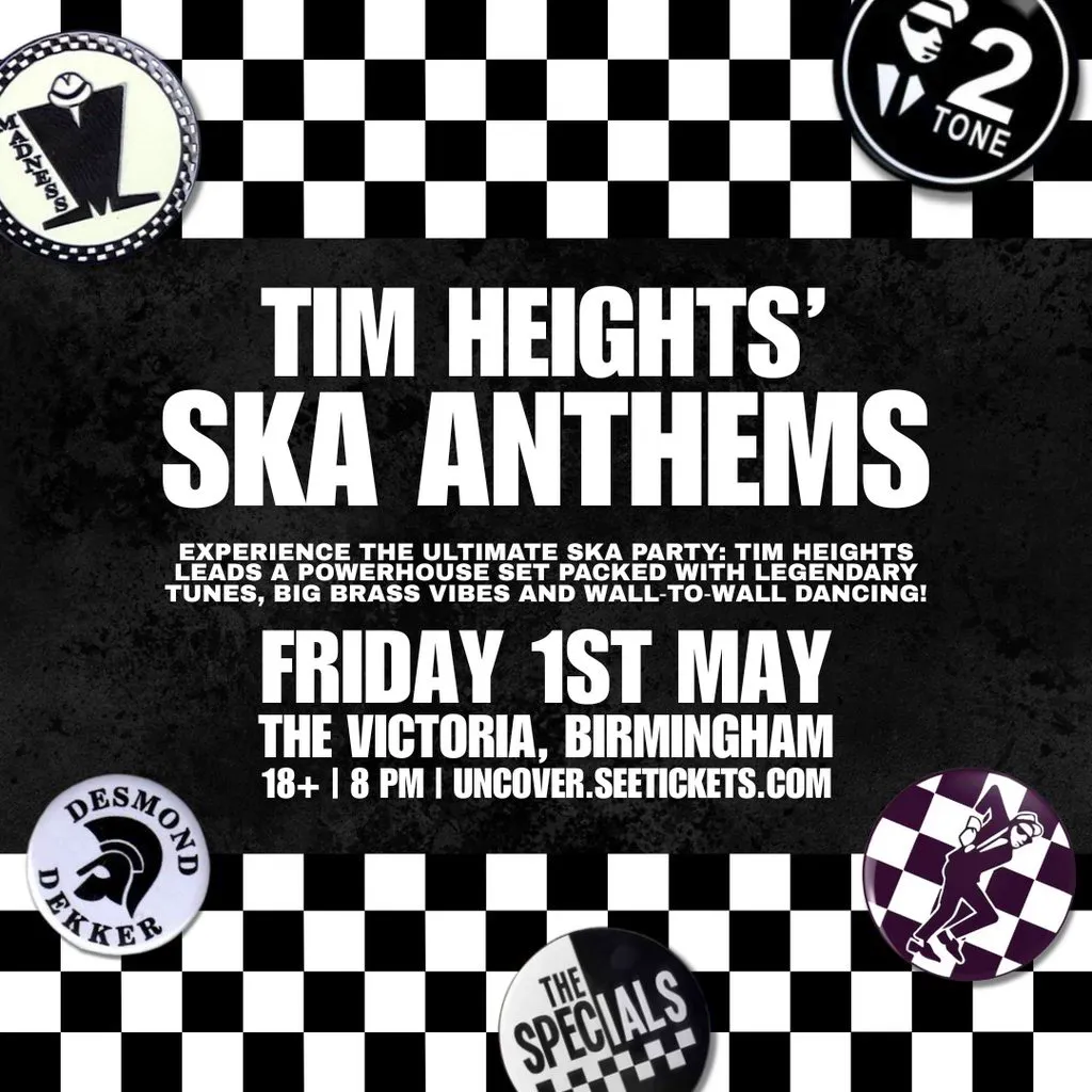 Tim Heights' Ska Anthems at The Victoria Birmingham