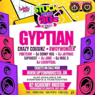 Stuck in the 90s with GYPTIAN live at 02 Academy In Bristol